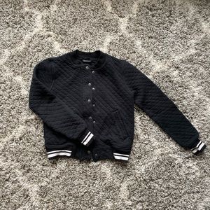 Club Monaco Cotton Bomber Jacket
